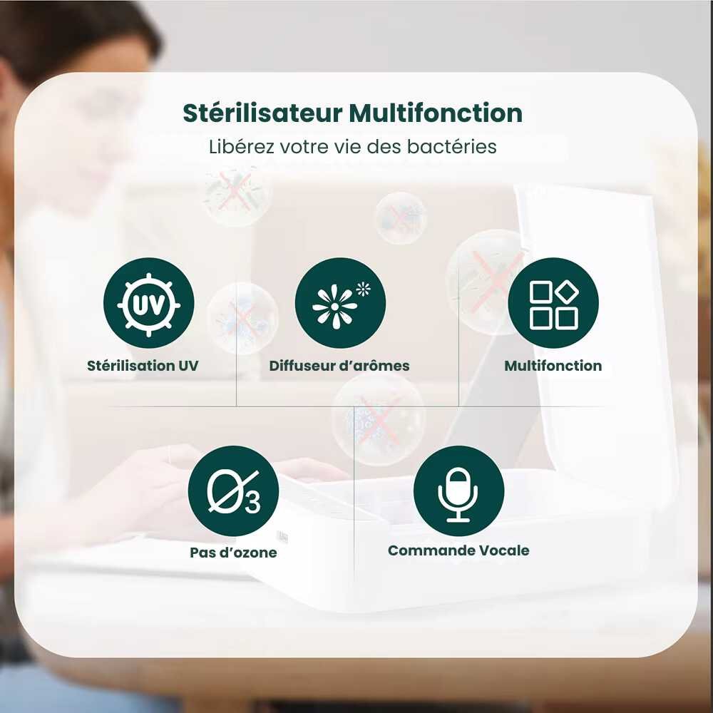 Stérilisateur UV pour smartphone & accessoires – Image 8