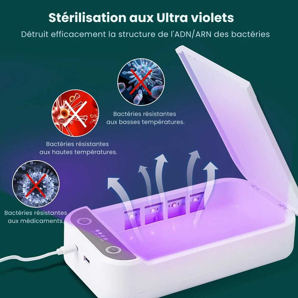 Stérilisateur UV pour smartphone & accessoires – Image 12