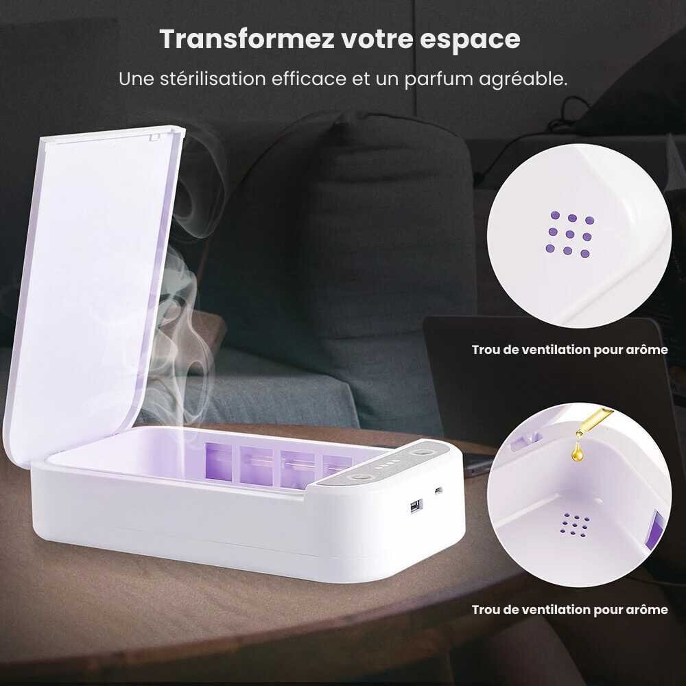 Stérilisateur UV pour smartphone & accessoires – Image 11